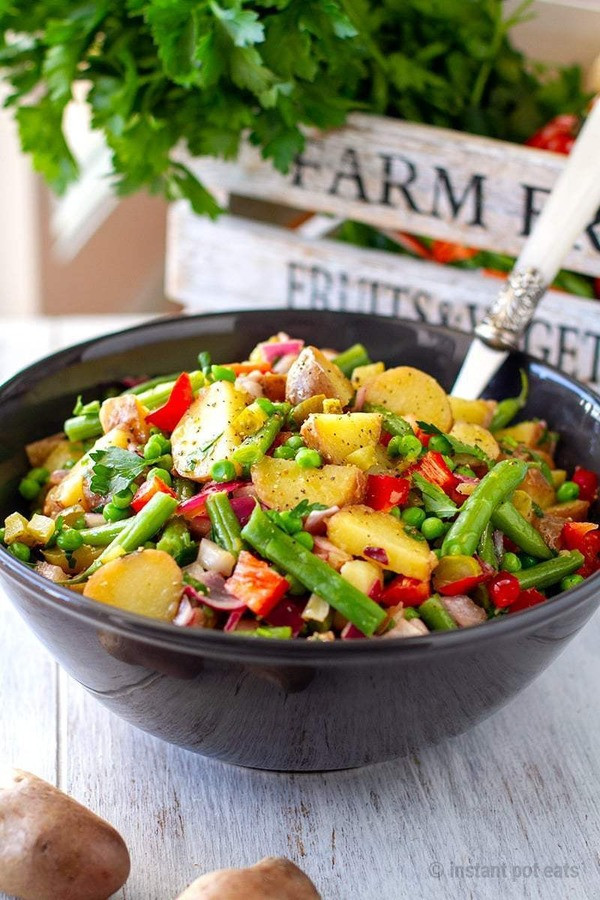 Instant Pot Tangy potato Salad