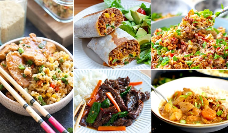INSTANT POT RICE DISHES FROM AROUND THE WORLD