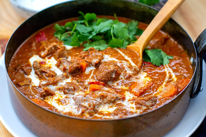Instant Pot lamb curry