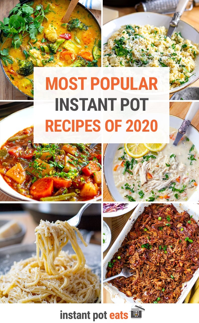 MOST POPULAR INSTANT POT RECIPES OF 2020