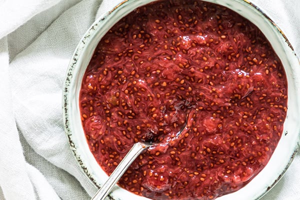 Instant Pot Strawberry Chia Jam