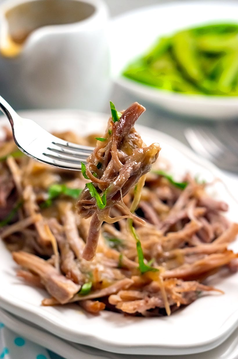 EASY INSTANT POT PORK SHOULDER & GRAVY 