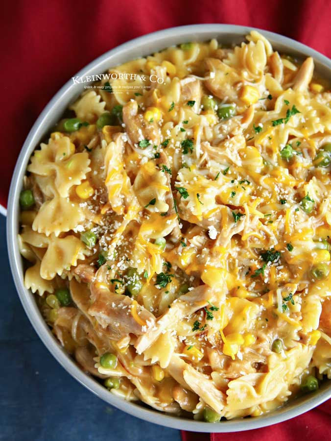 Instant Pot Chicken Noodle Casserole