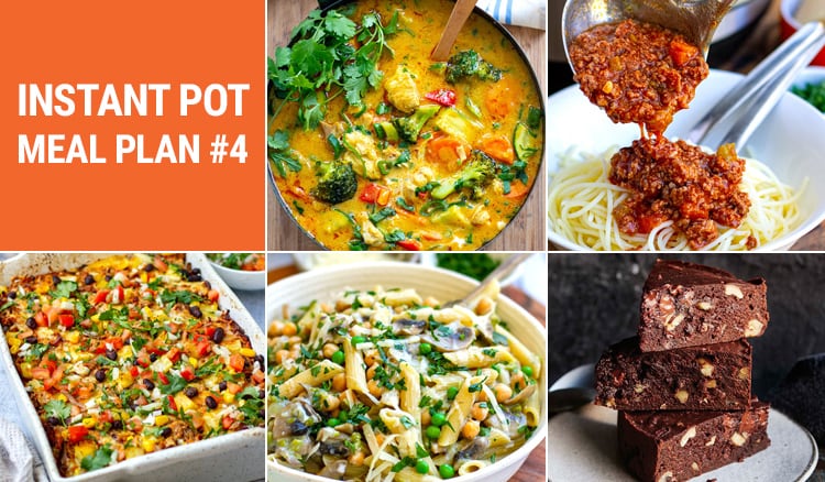INSTANT POT MEAL PLAN #4
