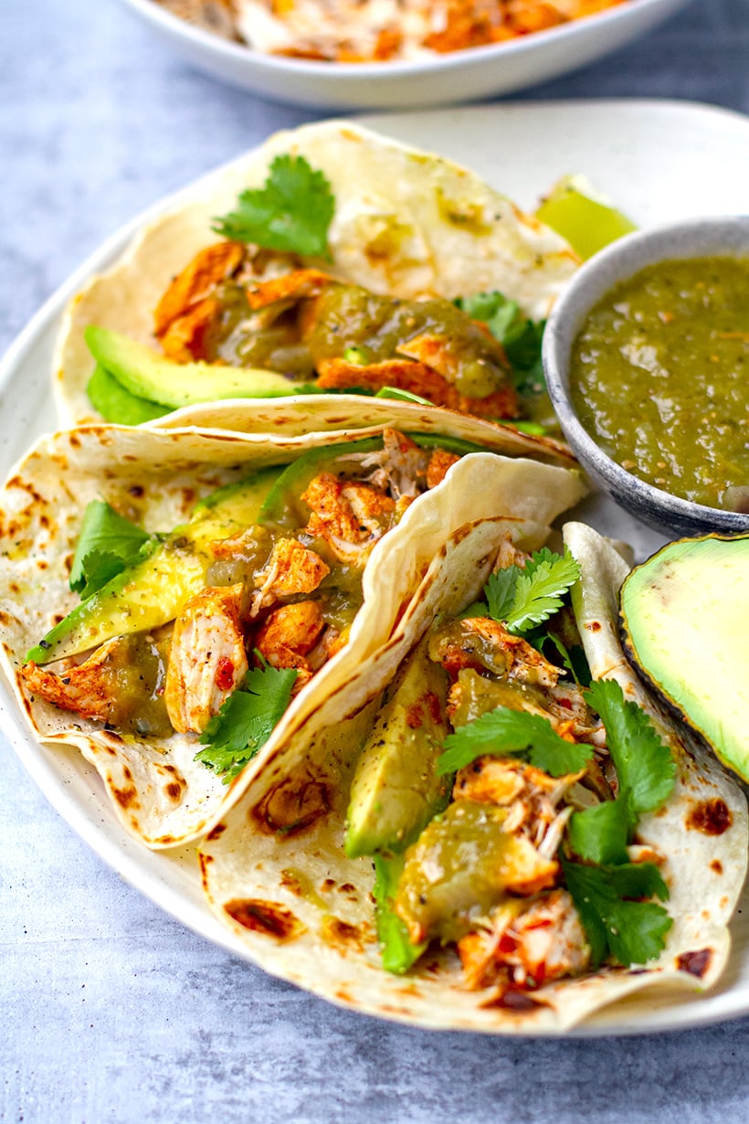 The Can't Be Bothered Easy Chicken Tacos