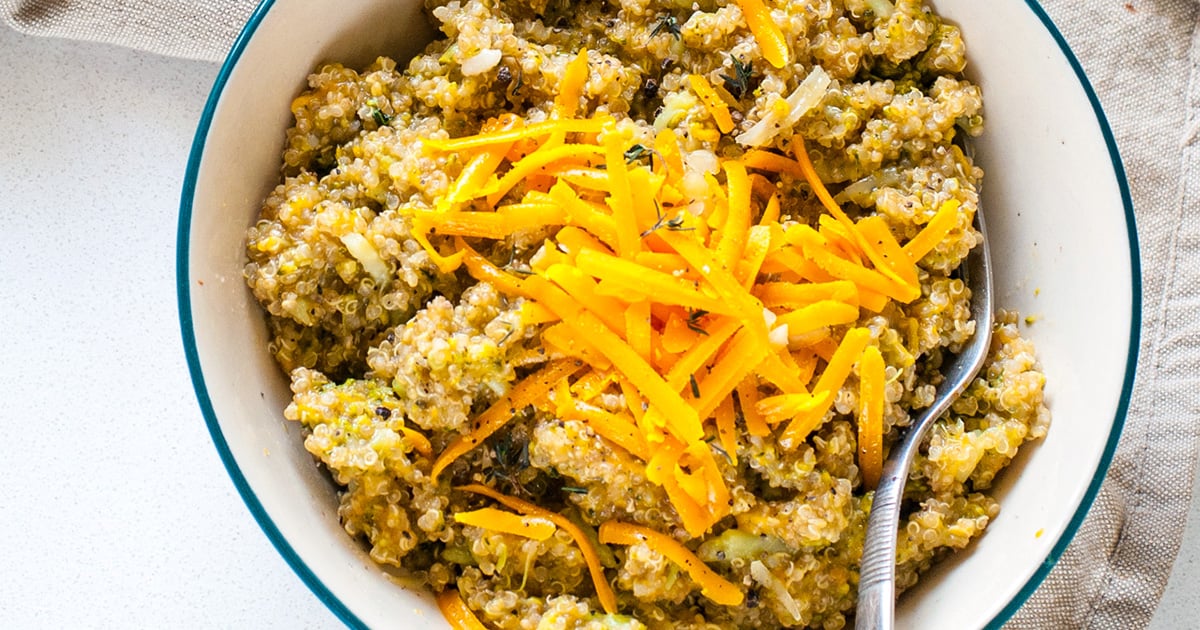Instant Pot Quinoa With Broccoli & Cheese