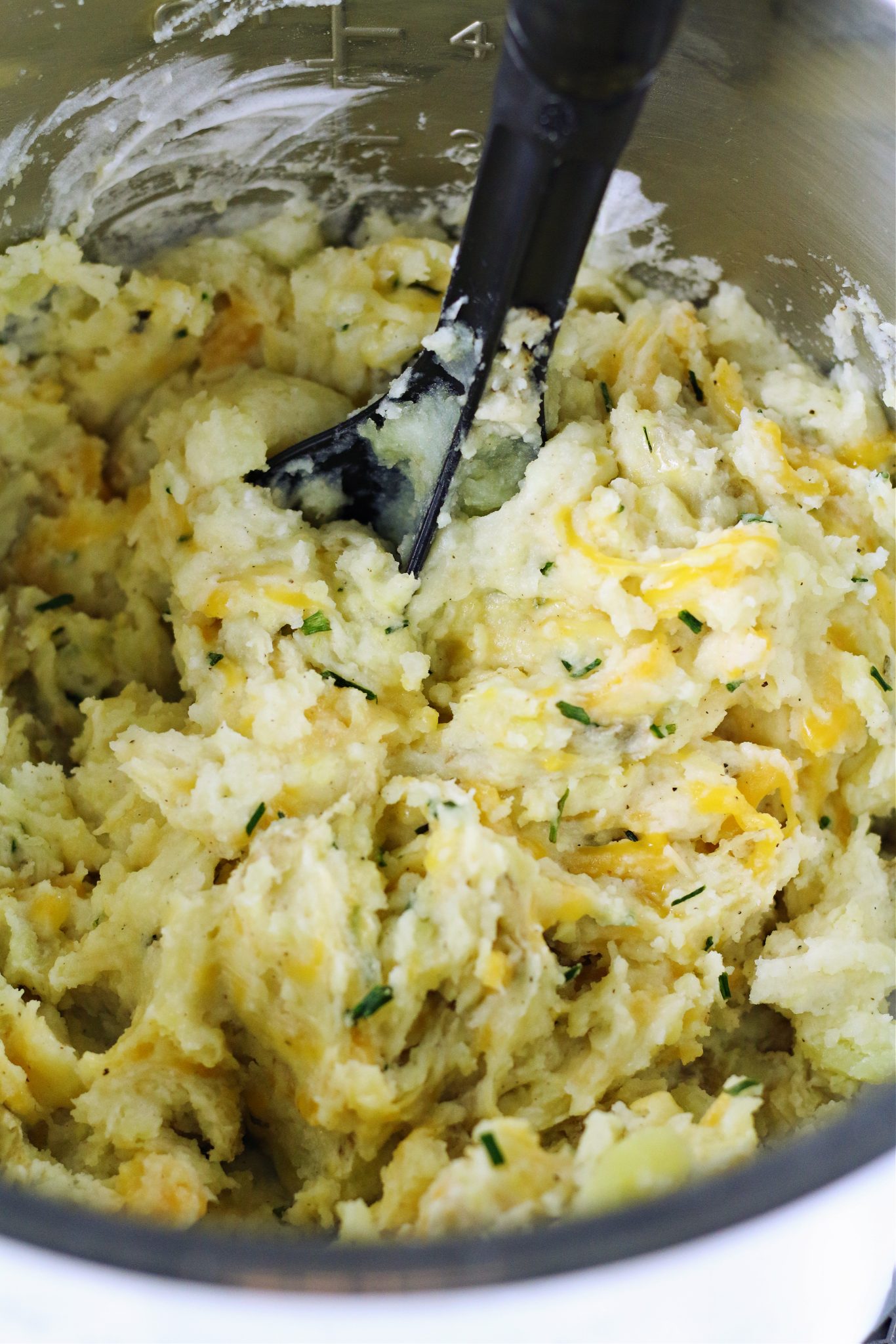 Try Instant Pot Cheddar & Chives Mashed Potato