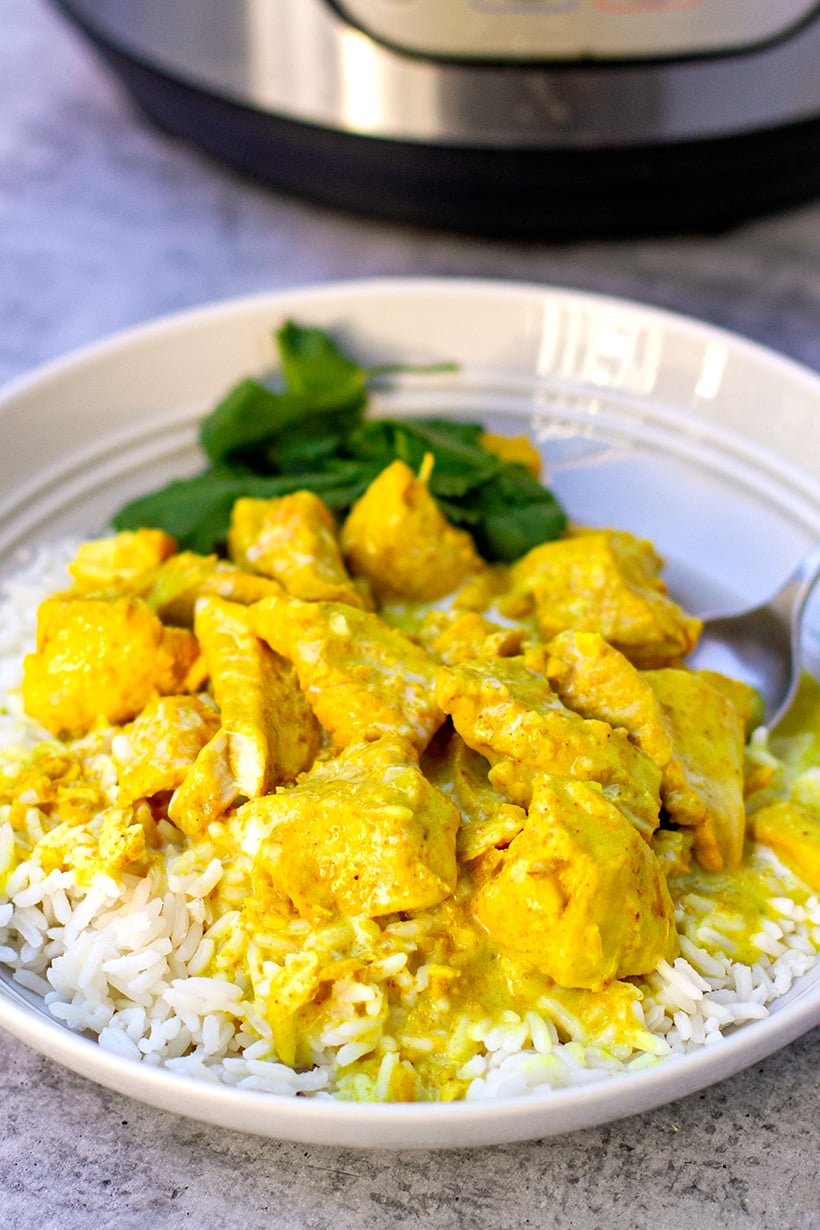 Instant Pot Coconut Chicken Curry