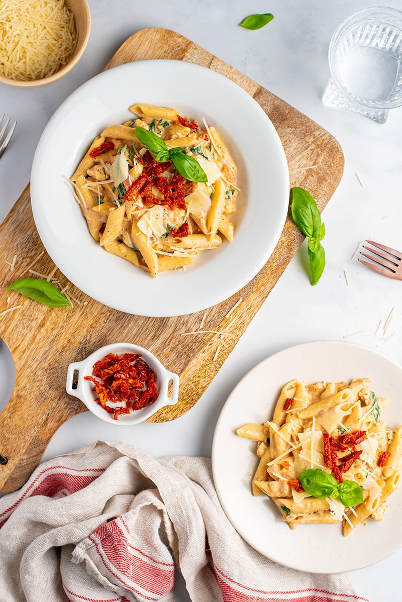 Creamy Tuscan Chicken Pasta