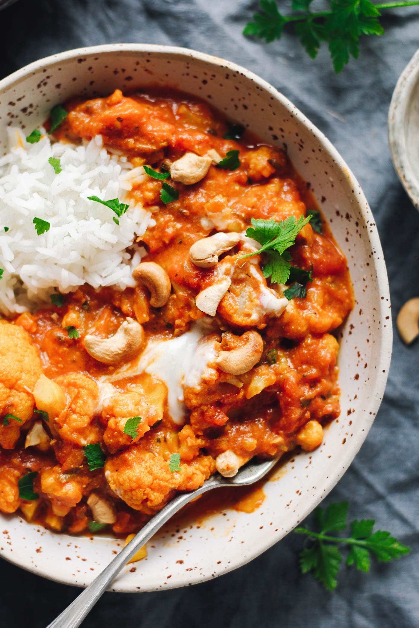 Cauliflower Tikka Masala