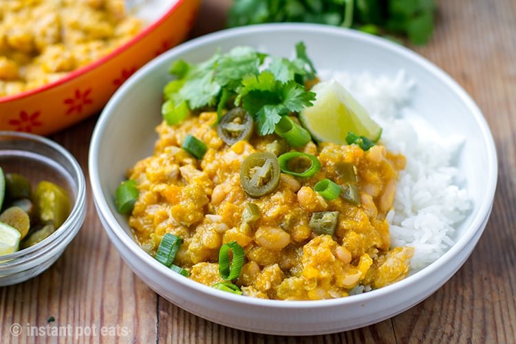 Instant Pot Turkey Chili With Sweet Kabocha Squash