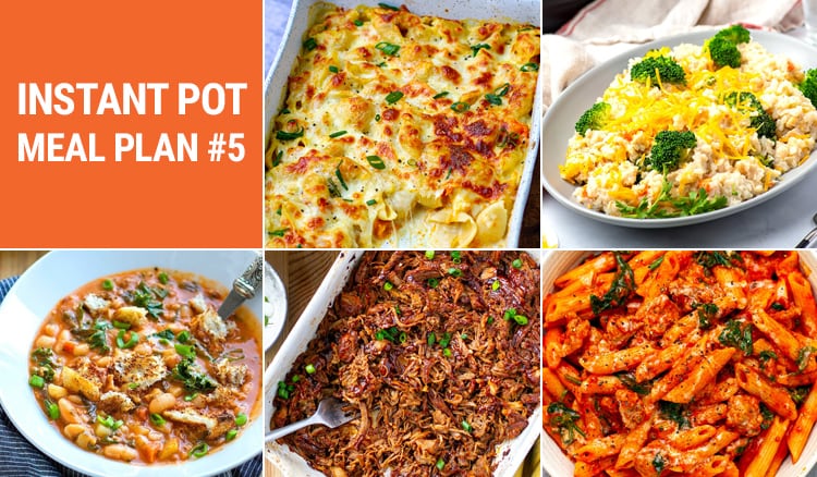 INSTANT POT MEAL PLAN #5