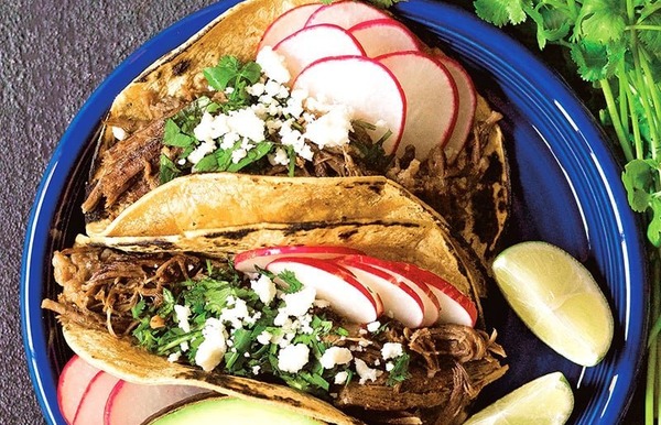 Instant Pot Shredded Beef Tacos