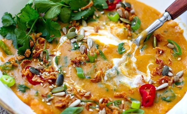 Thai Red Curry Lentil Soup