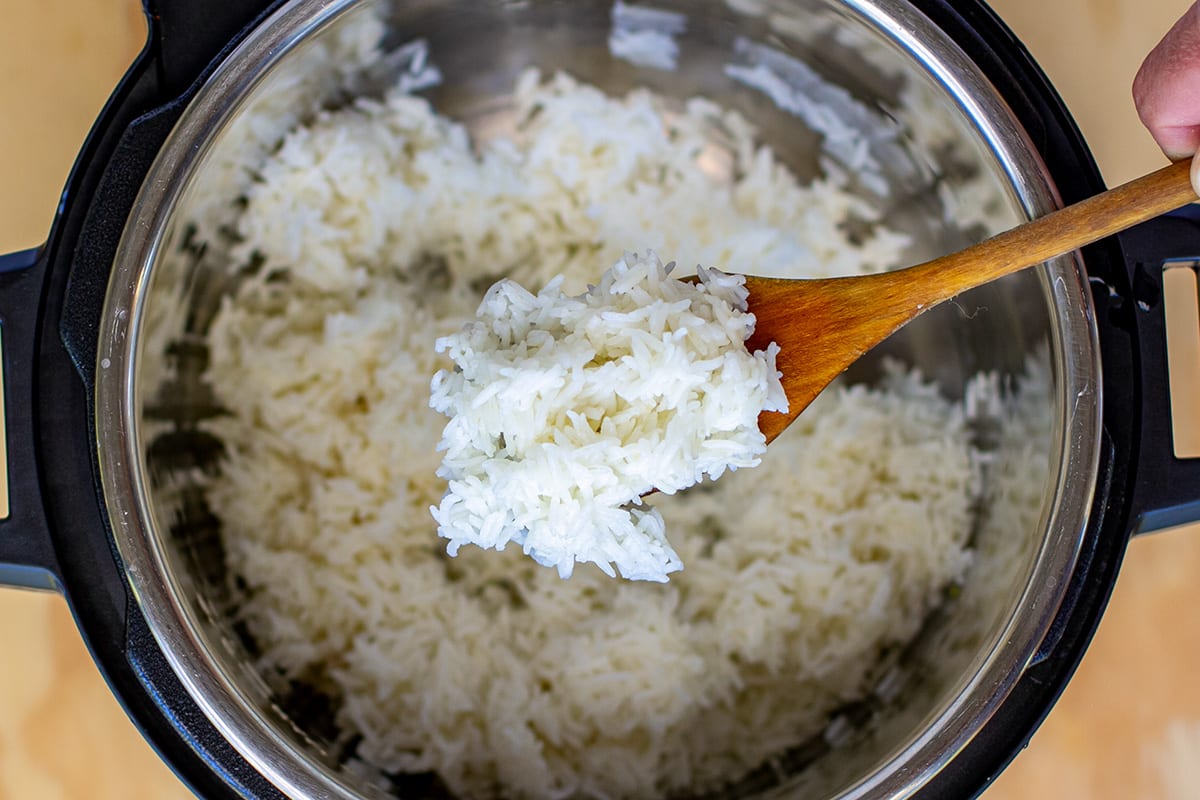 how to cook rice in the instant pot