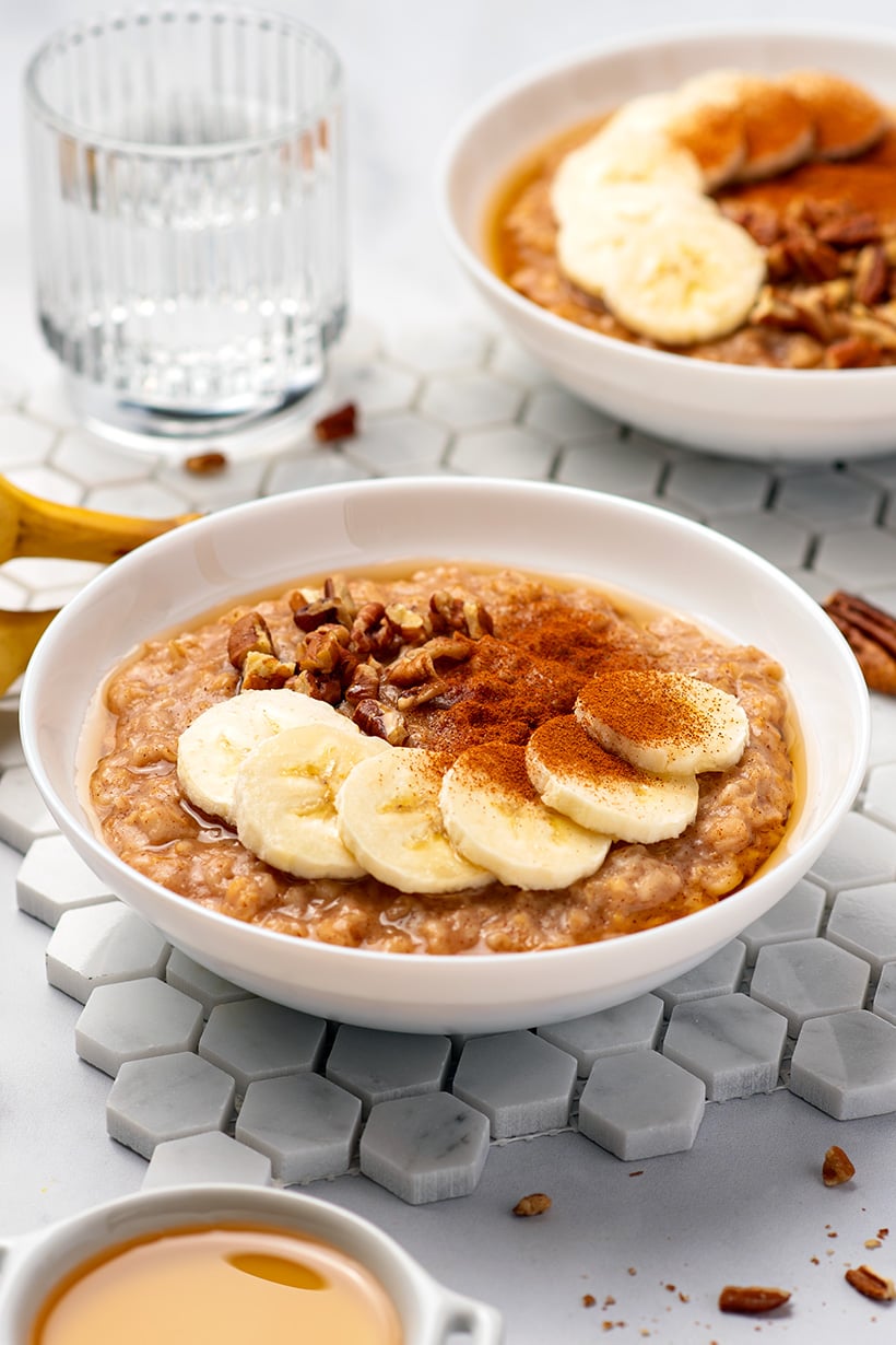 Cinnamon Banana Oatmeal