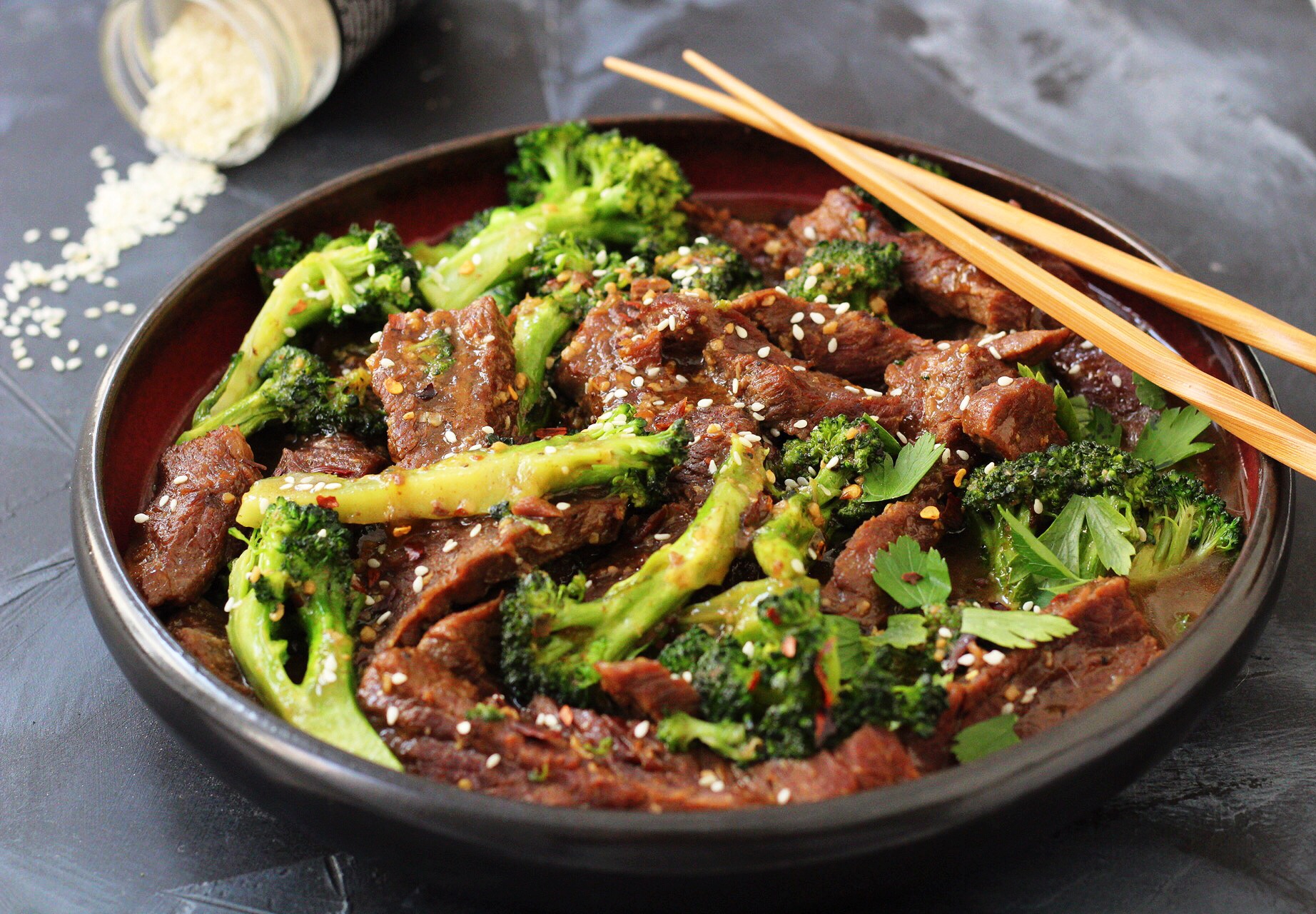 Healthy Broccoli & Beef In The Instant Pot