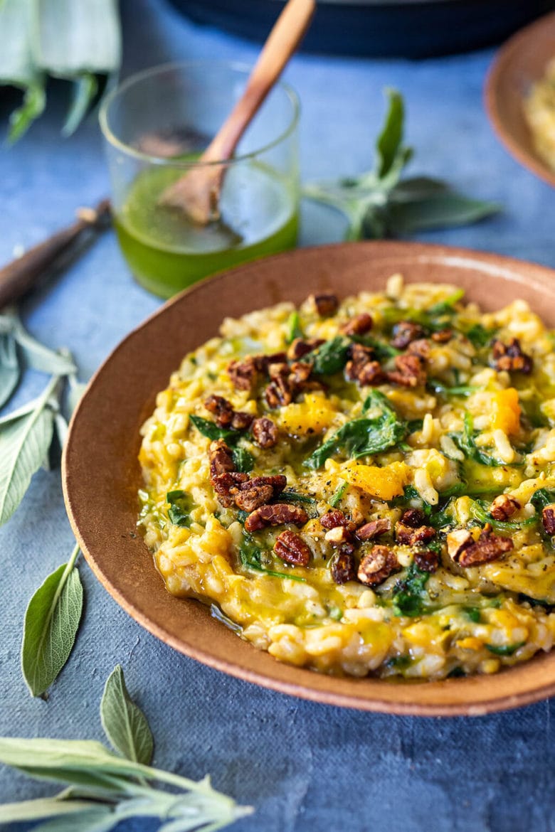Butternut Leek Risotto