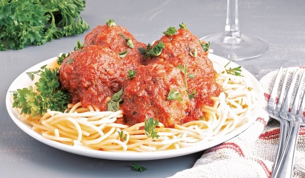 Instant Pot Italian Meatballs & Spaghetti