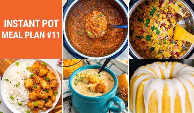 INSTANT POT MEAL PLAN #11