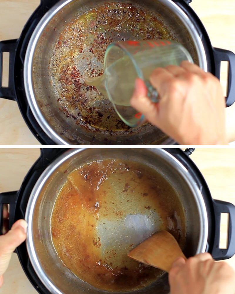 Deglazing