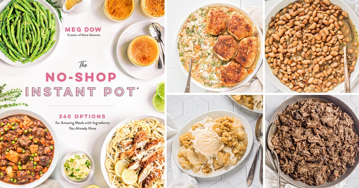Cookbook Review: The No-Shop Instant Pot®: 240 Options for Amazing Meals with Ingredients You Already Have (by Meg Dow)