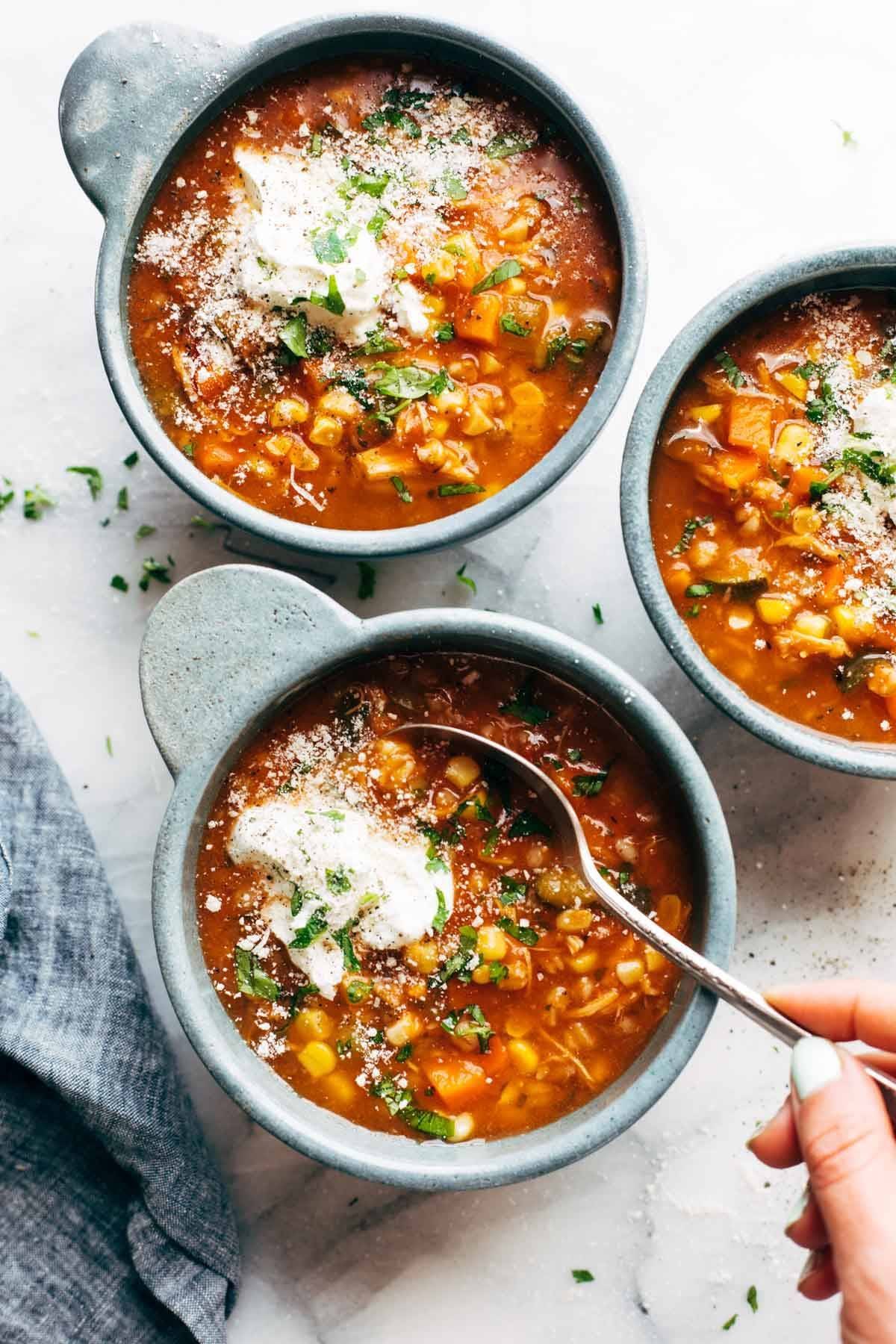 Clean Eating Instant Pot Summer Soup