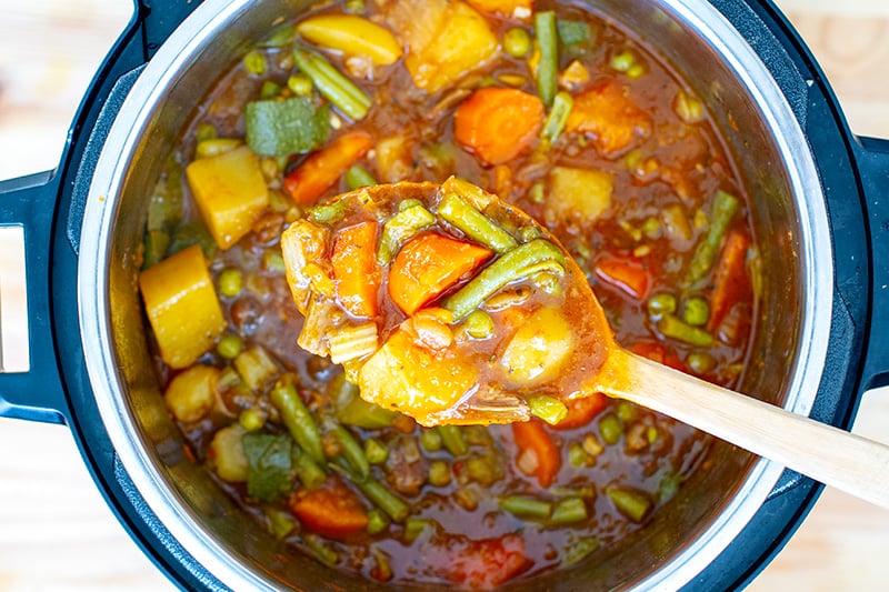 Instant Pot Vegetable Stew 