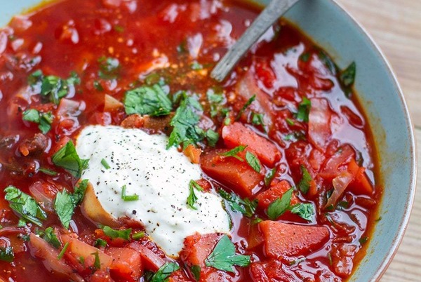 Delicious Borscht Soup Recipe