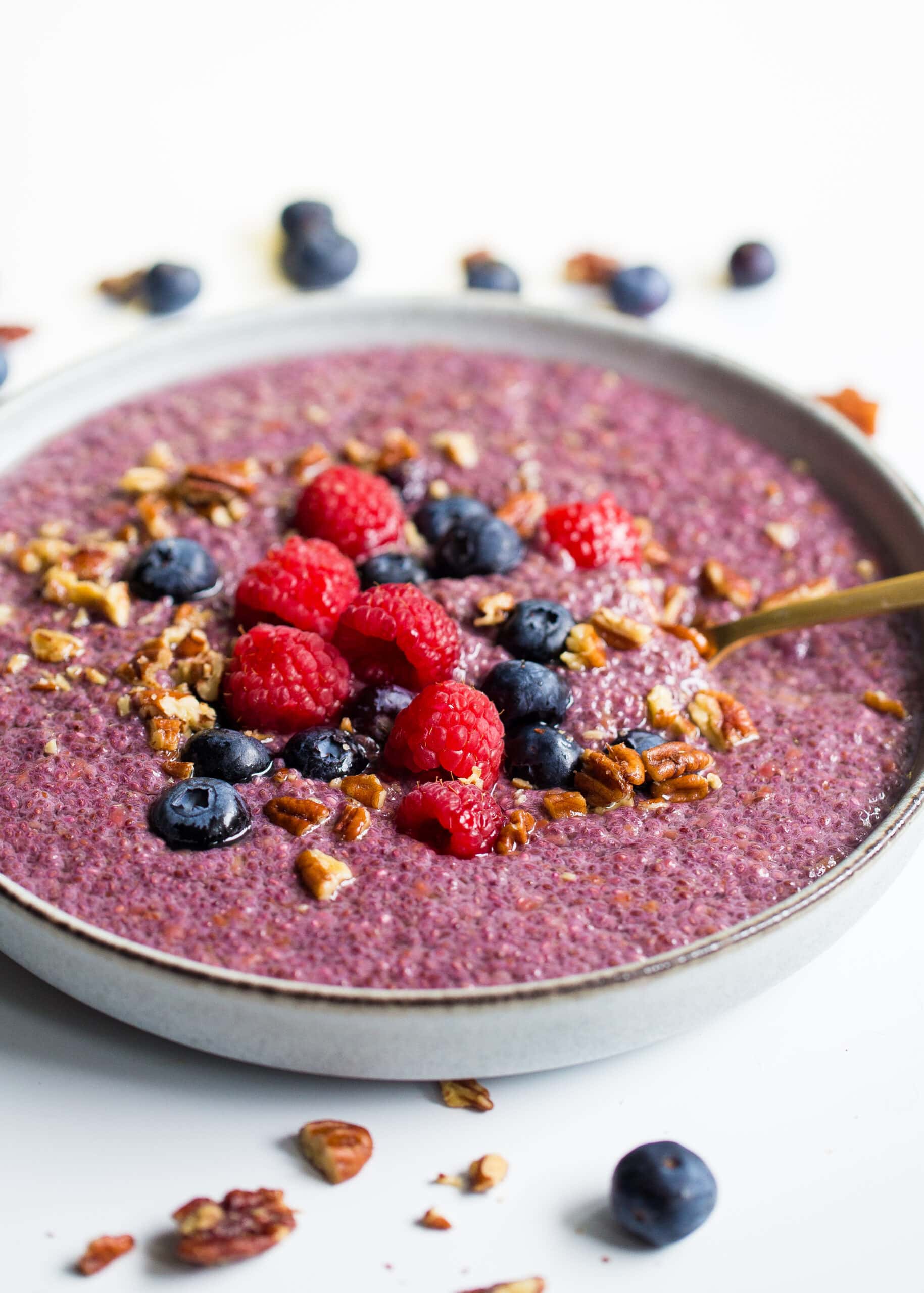 Instant Pot Berry Chia Porridge