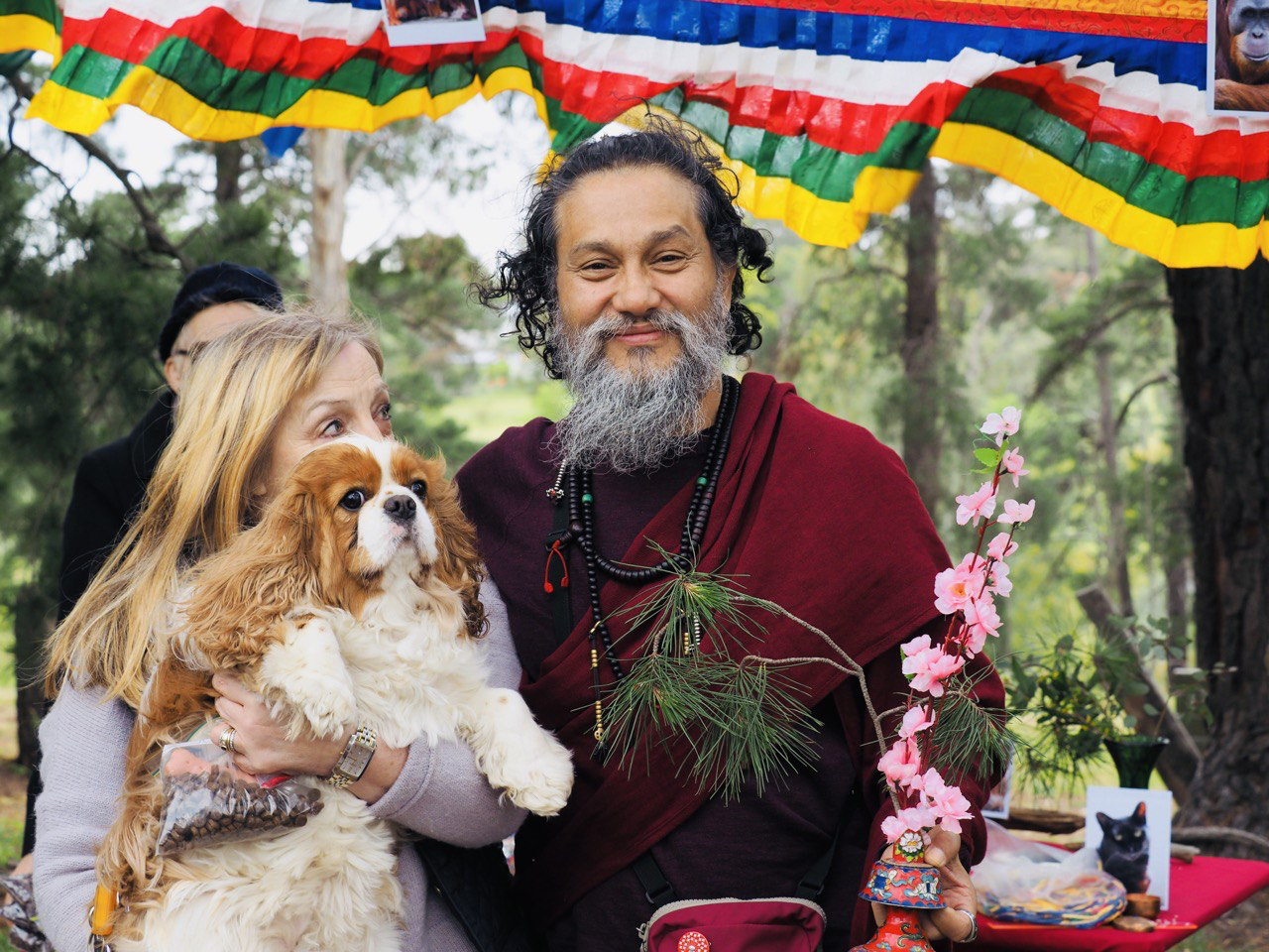 Animal Blessing with HE Zimwock Rinpoche
