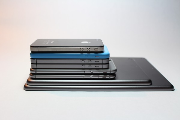 Stack of iOS Devices