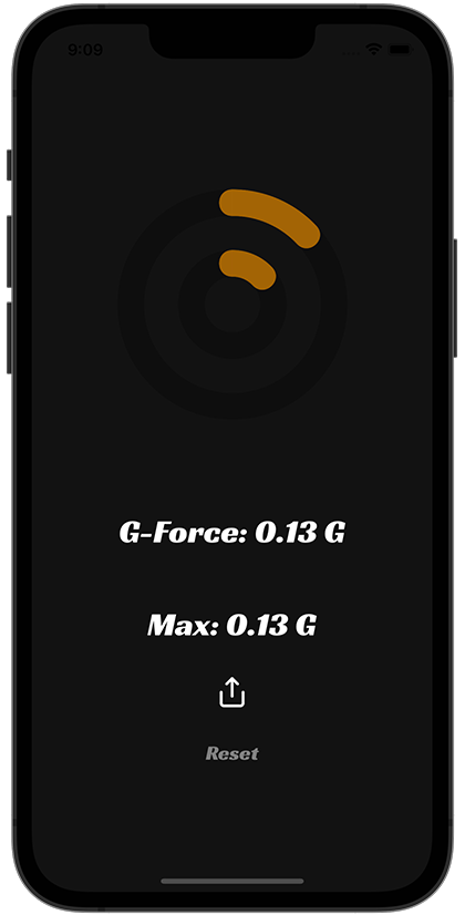 Top G-Force App Screenshot 2