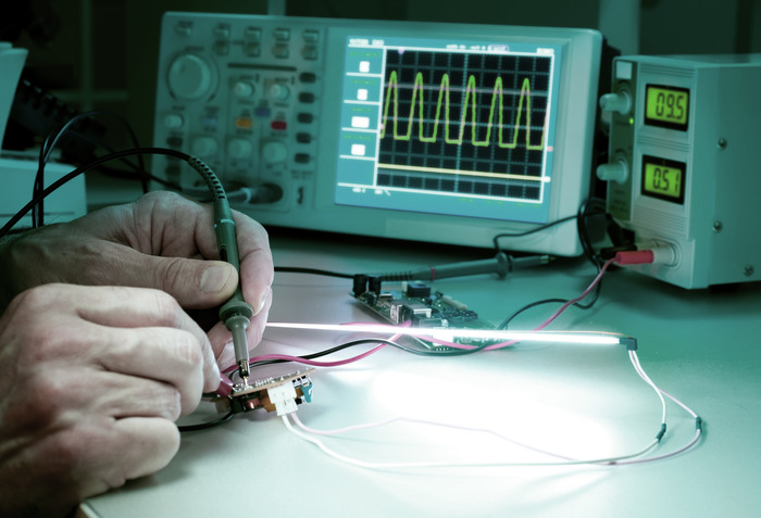 Electronics Testing Oscilloscope