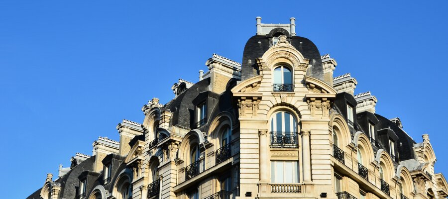 façade d'immeuble haussmannien