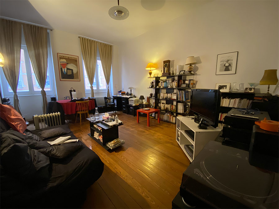 appartement à Lyon salon