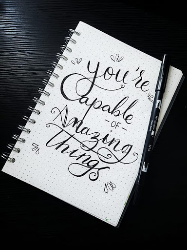 Your capable of amazing things