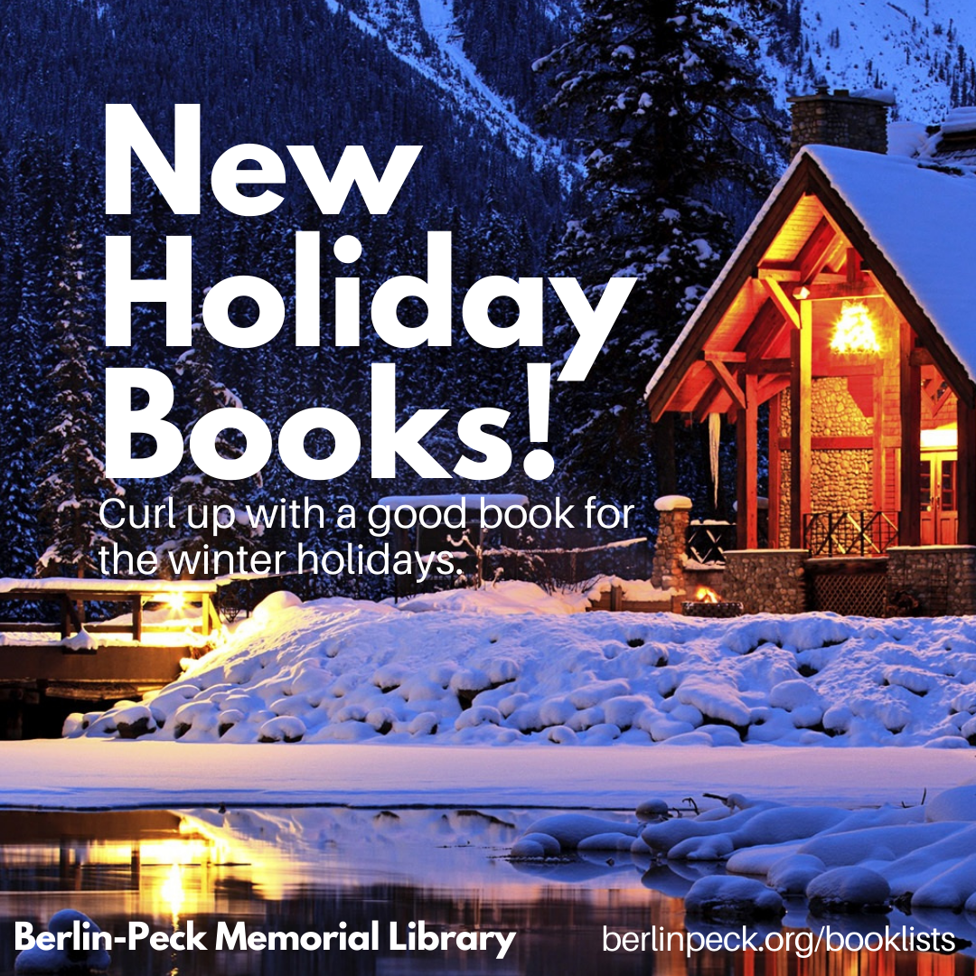 New Holiday Books: Curl up with a good book for the winter holidays.