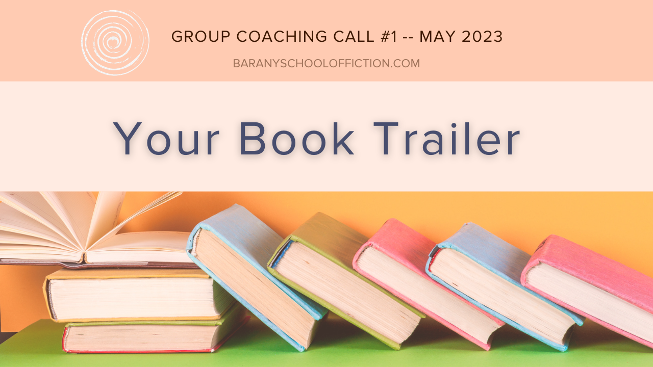banner for group call #1 April 2023, focus: your author newsletter, welcome sequence