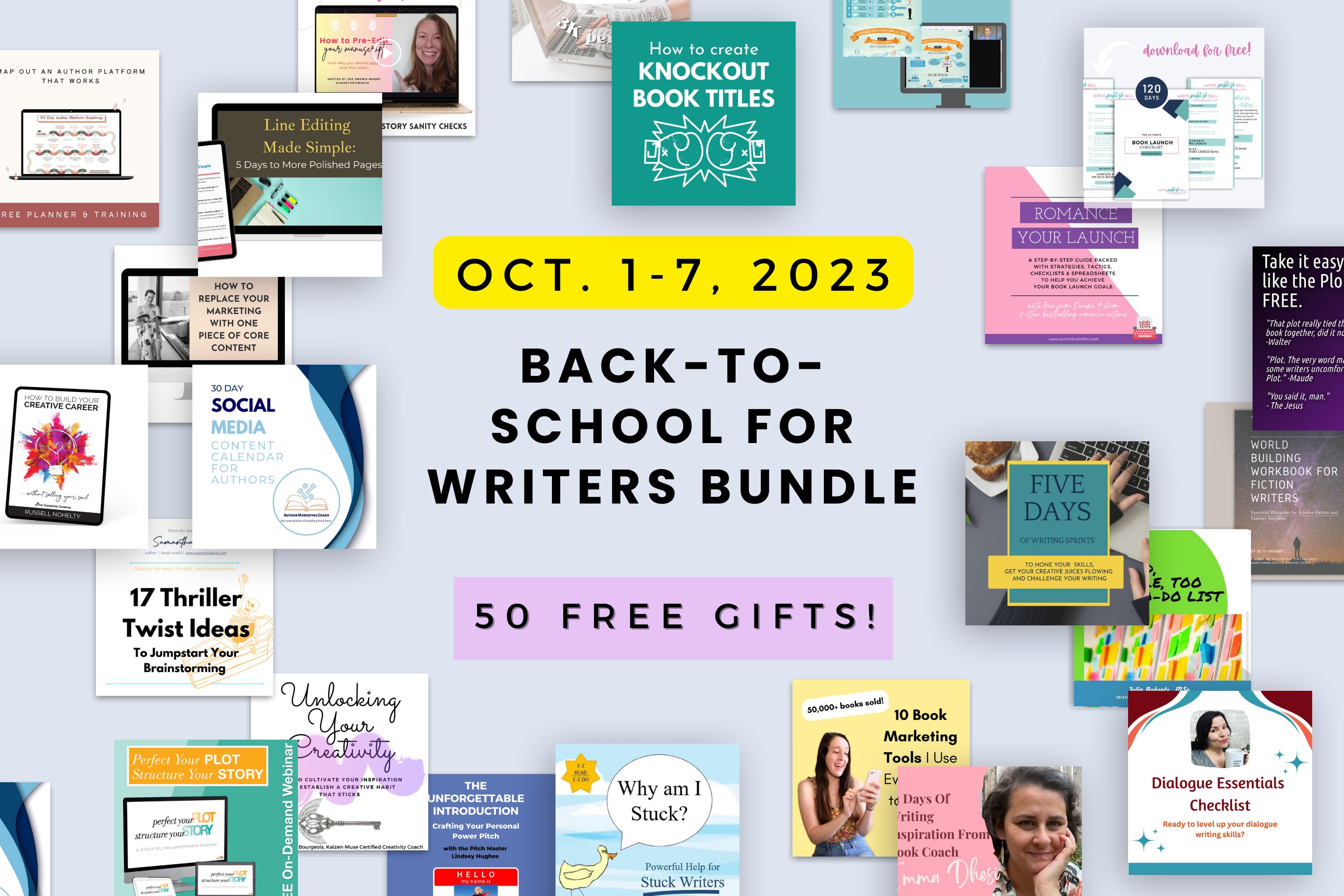 Back-to-School for Writers Bundle 