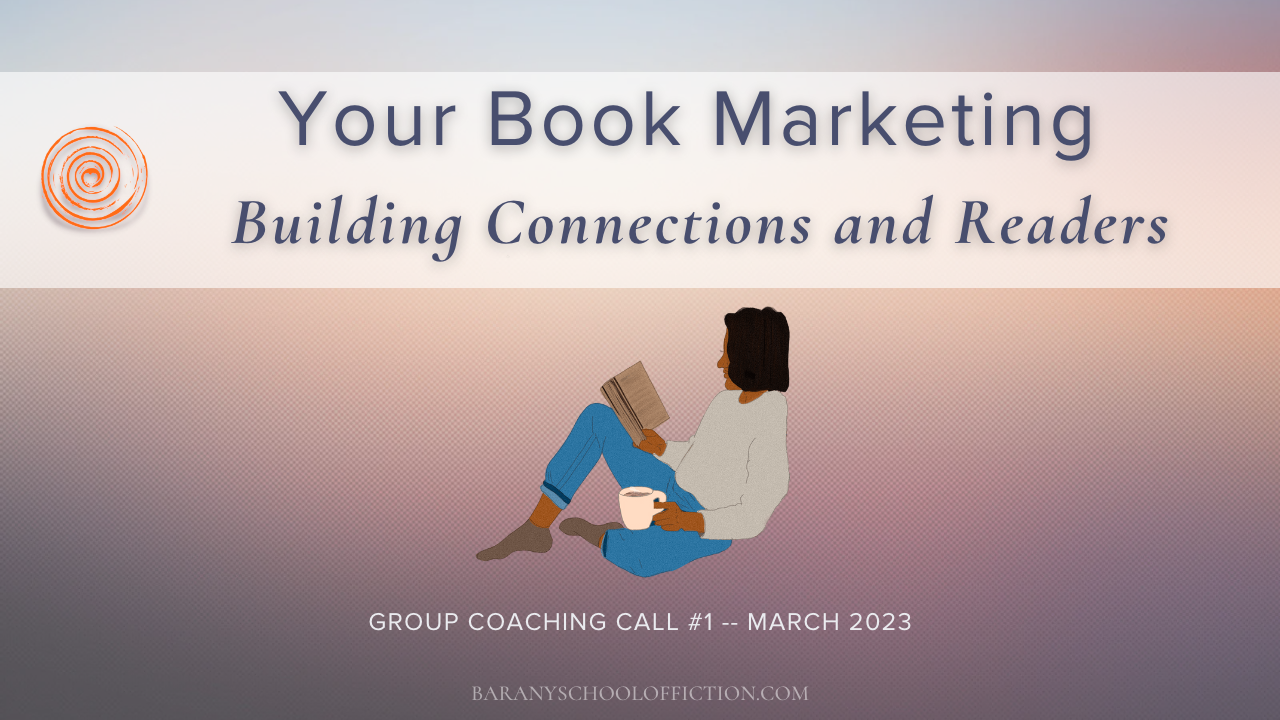 banner for group call #1 March 2023, focus: your author newsletter 