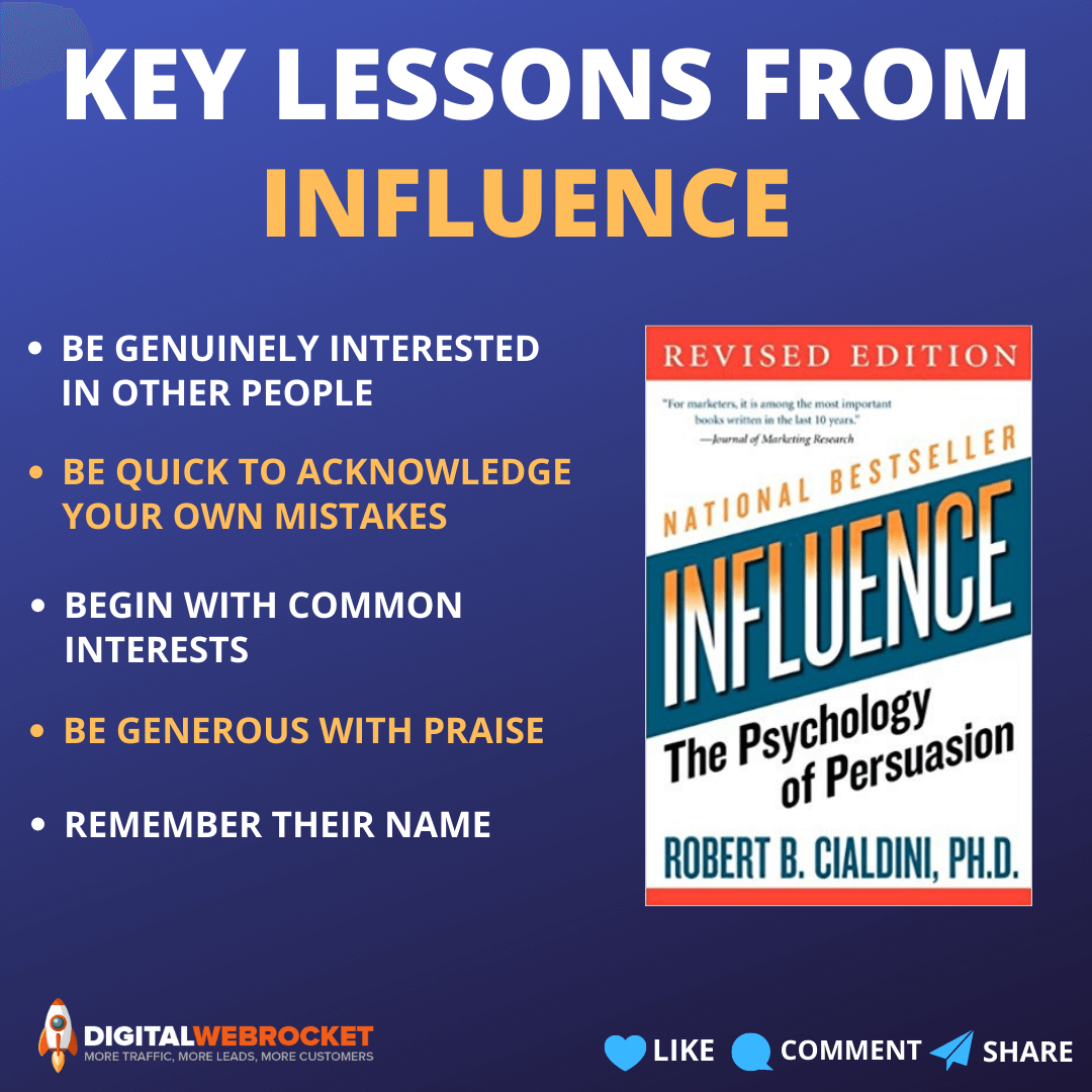 Influence The Psychology of Persuasion - Key Lessons