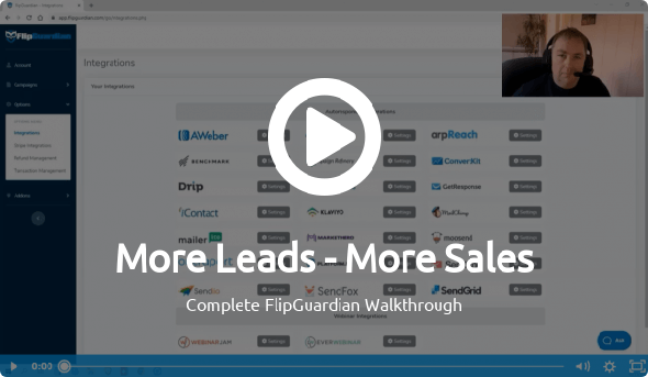 More Leads - More Sales - FlipGuardian Walkthrough Video Preview