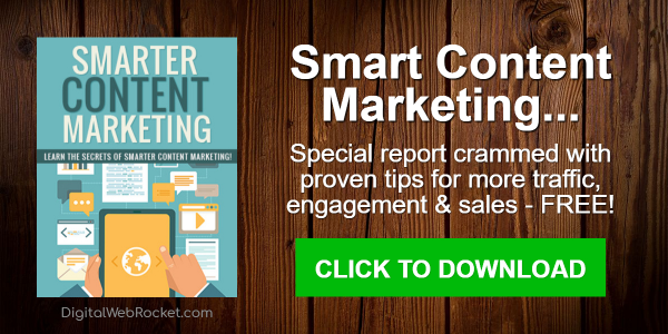 Smarter Content Marketing - FREE REPORT CLICK HERE