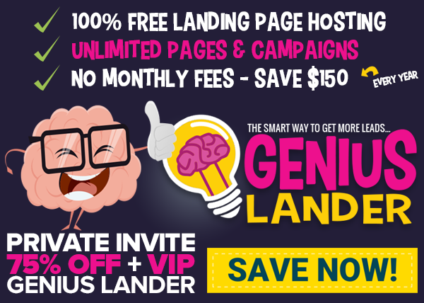 GENIUS LANDER - CLICK TO SAVE