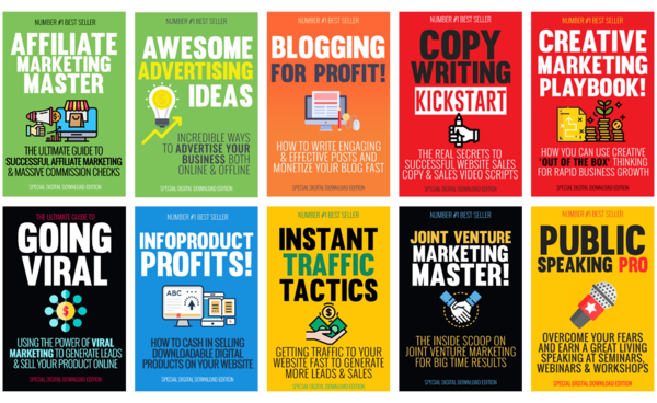 Grab Extended PLR to all 10 of these titles - click here