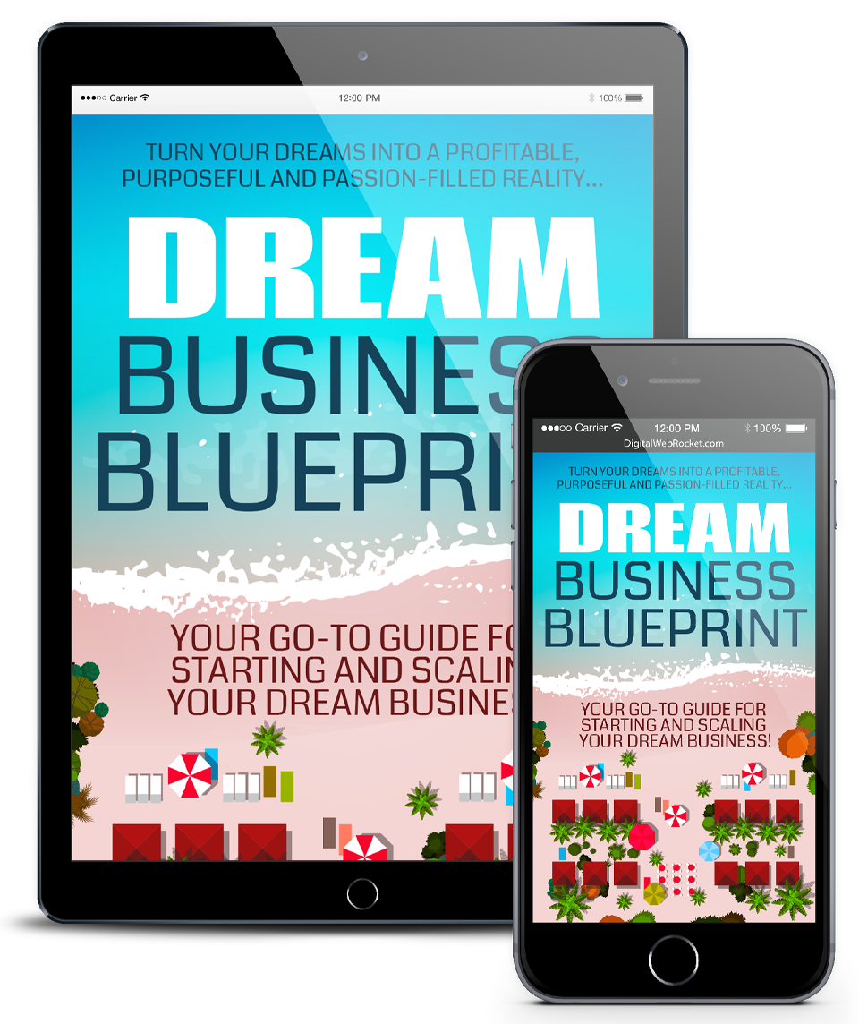 Get the Dream Business Blueprint + 5 Extra Bonus For Less Than Half Price This Weekend - Click Here For Details