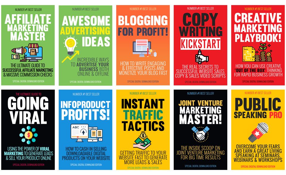 10 Best Selling Info-Products (with PLR!)