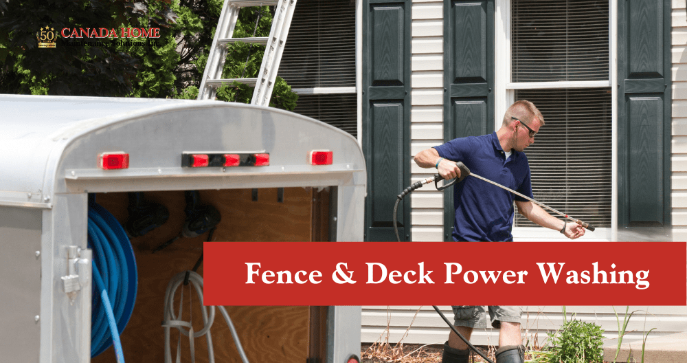 Fence and Deck Power Washing