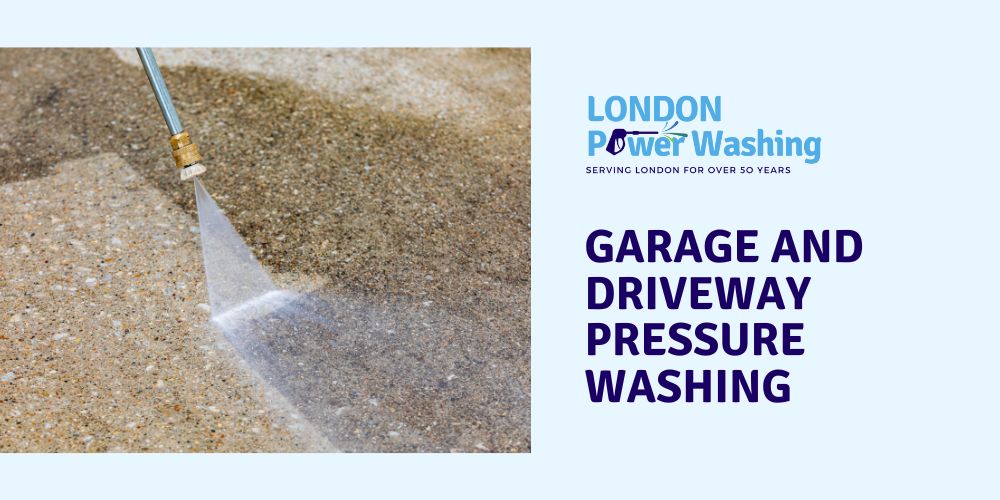 Garage and Driveway Pressure Washing
